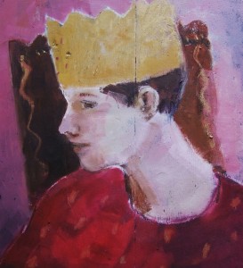'The Boy King' oil on panel by Andy Waite, via blog.tooveys.com