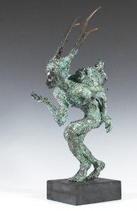 Olivia Ferrier: 'Dryad', bronze, produced in an edition of 9