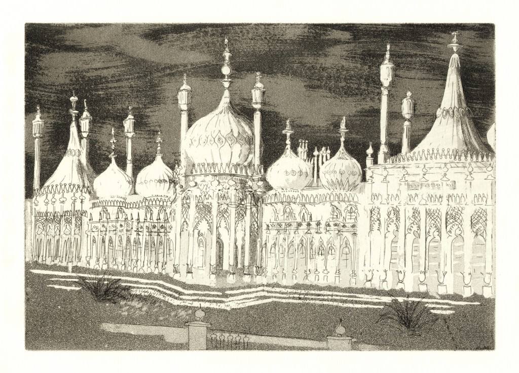 John Piper - ‘The Royal Pavilion’, plate II, circa 1939
