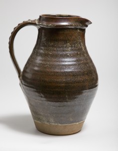 A Bernard Leach stoneware jug