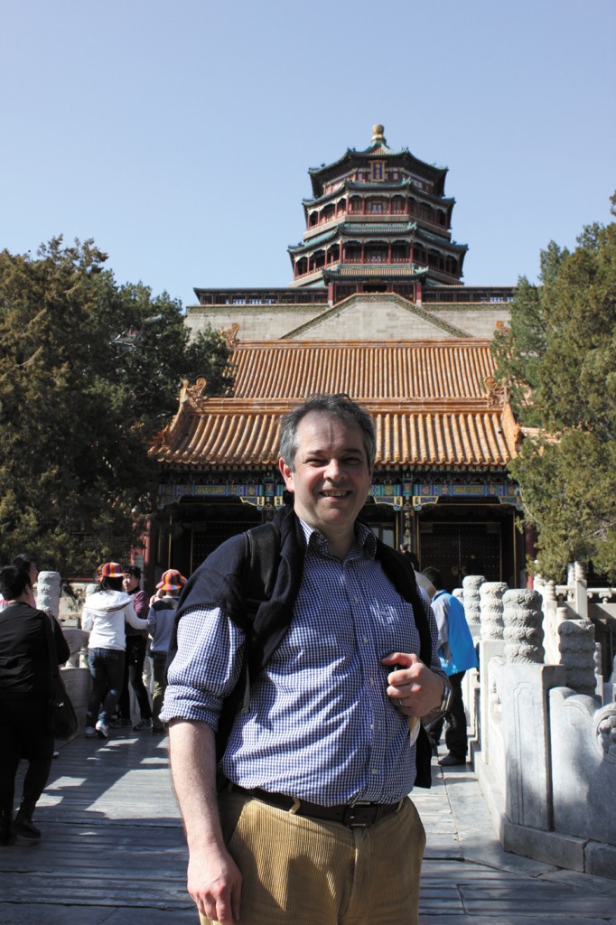 Rupert Toovey at the Summer Palace in Beijing