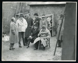 Winston Churchill and Percy Cox at Chartwell