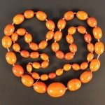 0640 - Amber beads at auction