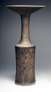 A Lucie Rie stoneware bottle