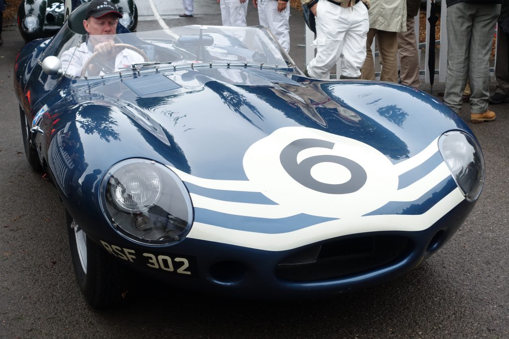 Lining up for the Ecurie Ecosse Parade at the Goodwood Revival