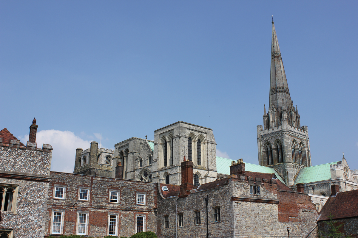 Chichester Cathedral and the Bishop’s Palace